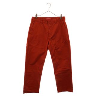 シュプリーム(Supreme)のSUPREME シュプリーム Work Pant コットンストレートワークパンツ オレンジ(その他)