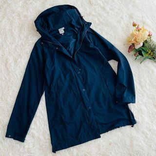 ザノースフェイス(THE NORTH FACE)の美品＊ノースフェイス マウンテンパーカー レインコート ジャケット撥水 ネイビー(ナイロンジャケット)