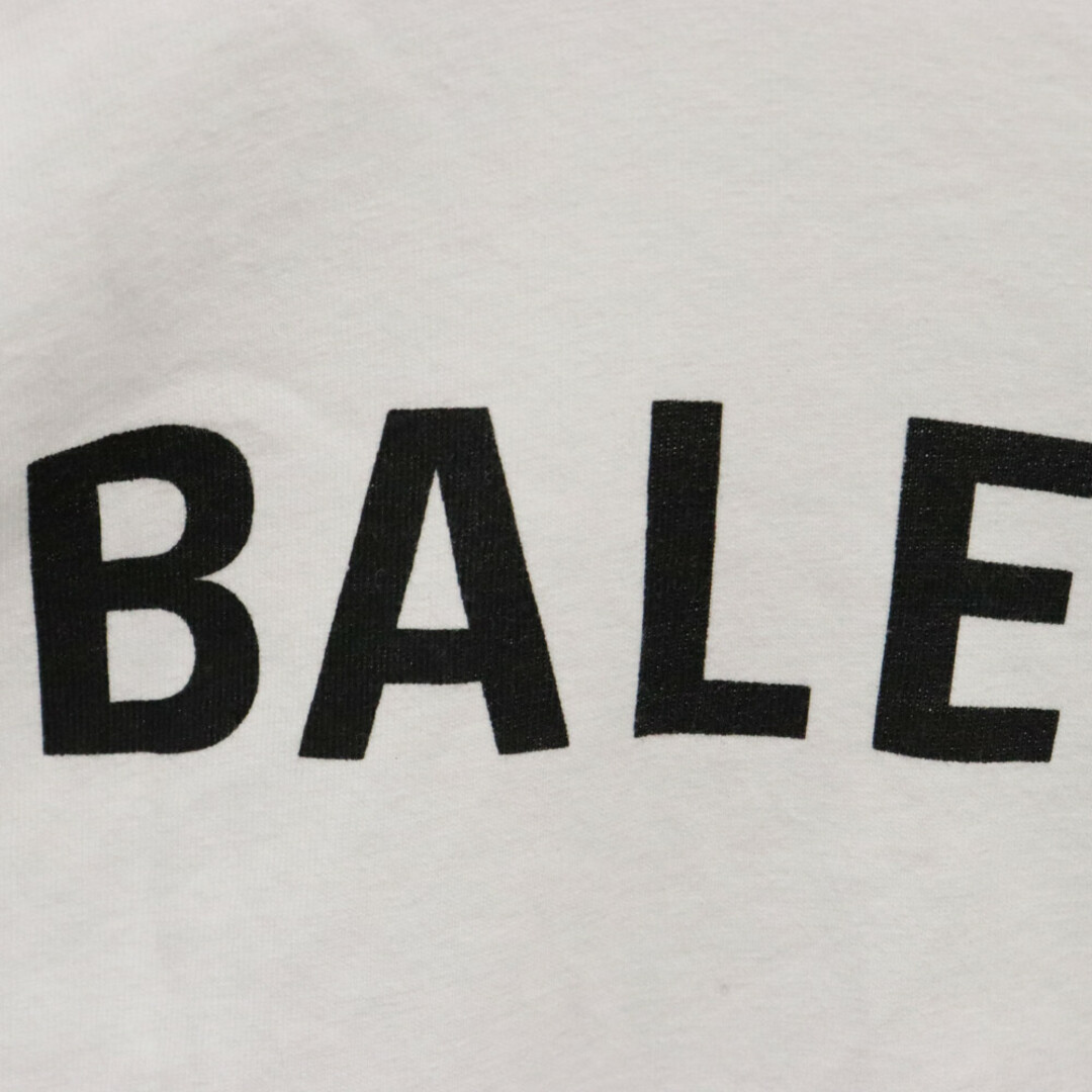 Balenciaga(バレンシアガ)のBALENCIAGA バレンシアガ バックロゴプリント半袖Tシャツカットソー ホワイト 578124 TEV43 メンズのトップス(Tシャツ/カットソー(半袖/袖なし))の商品写真