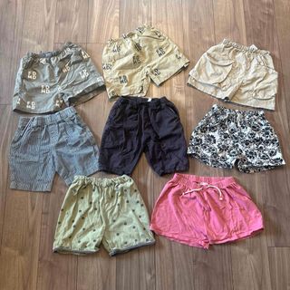 ザラキッズ(ZARA KIDS)のキッズ　ZARA マーキーズ　ユニクロ　ハーパン　8枚セット　ハーフパンツ(パンツ/スパッツ)