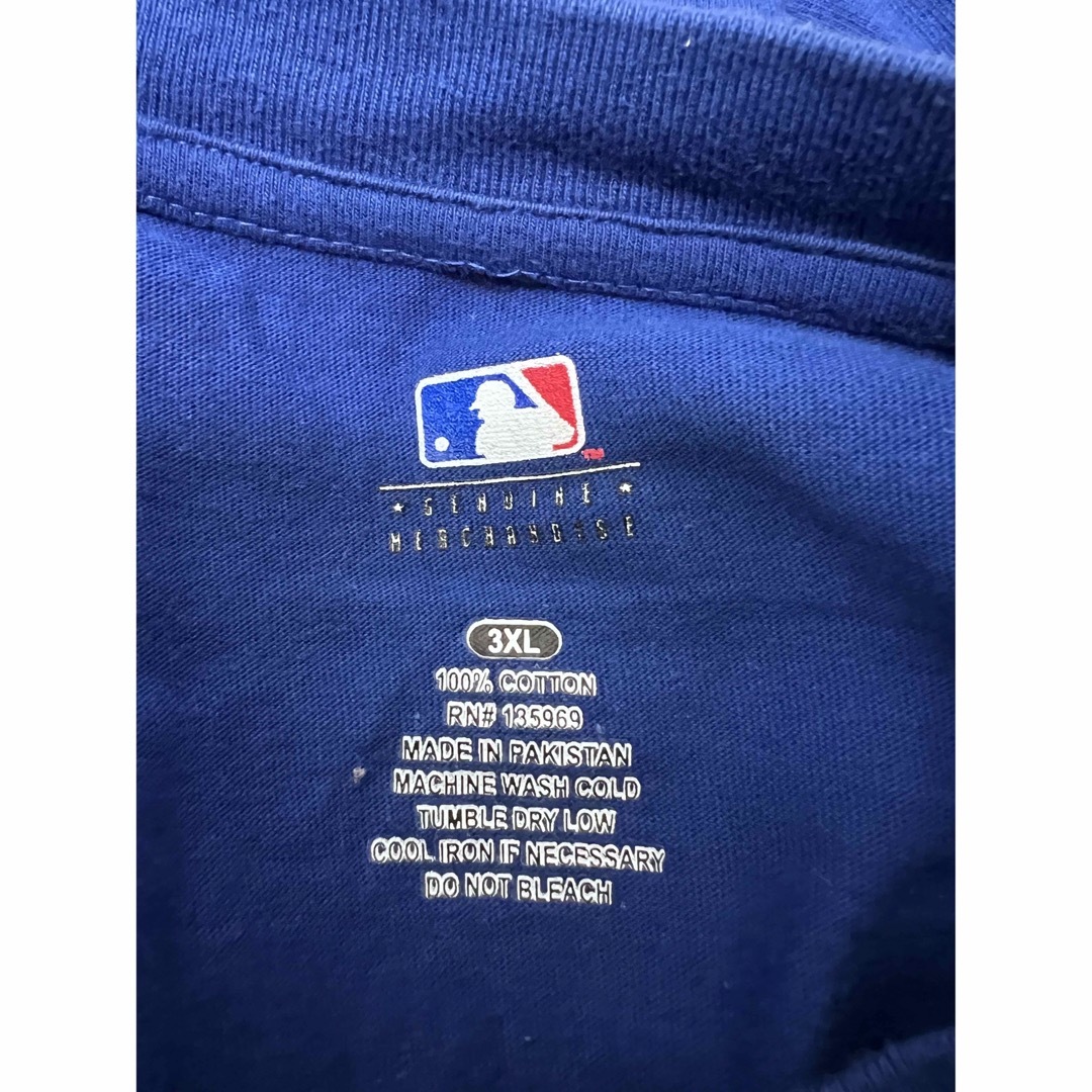 MLB(メジャーリーグベースボール)の★アメカジ★古着　ビンテージTシャツ　MLB 3XLサイズ メンズのトップス(Tシャツ/カットソー(半袖/袖なし))の商品写真
