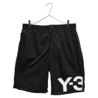 ワイスリー(Y-3)のY-3 ワイスリー M LARGE LOGO SWIM SHORTS ラージロゴ スウィムショーツ ショートパンツ ブラック FS4484(ショートパンツ)