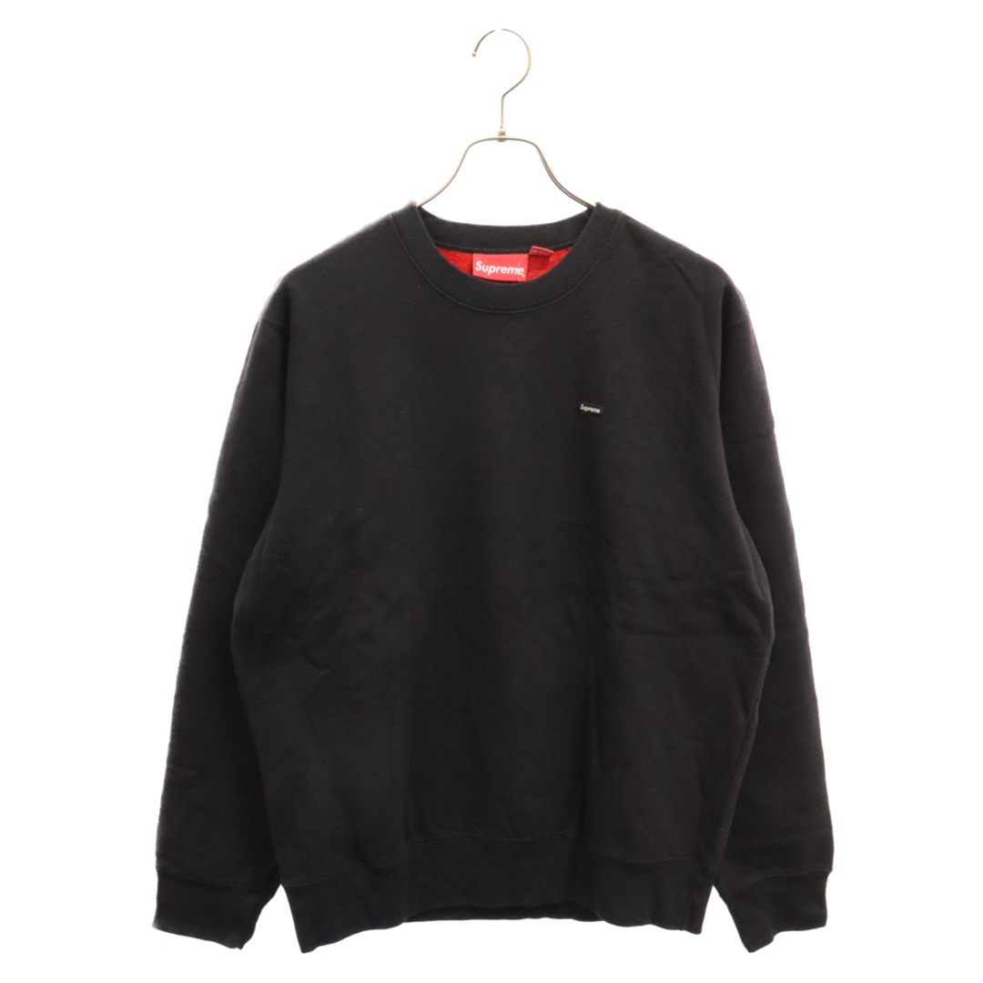 Supreme(シュプリーム)のSUPREME シュプリーム 18SS Contrast Crewneck スモールボックスロゴ コントラストクルーネック スウェット トレーナー ブラック メンズのトップス(スウェット)の商品写真