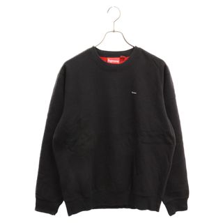 シュプリーム(Supreme)のSUPREME シュプリーム 18SS Contrast Crewneck スモールボックスロゴ コントラストクルーネック スウェット トレーナー ブラック(スウェット)