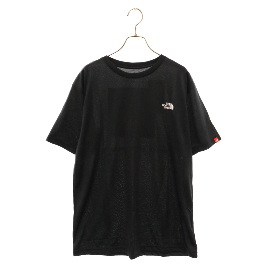 THE NORTH FACE(ザノースフェイス)のTHE NORTH FACE ザノースフェイス Logo Camo Tee ロゴプリント カモフラ クルーネック カットソー 半袖Tシャツ ブラック NT32035 メンズのトップス(Tシャツ/カットソー(半袖/袖なし))の商品写真