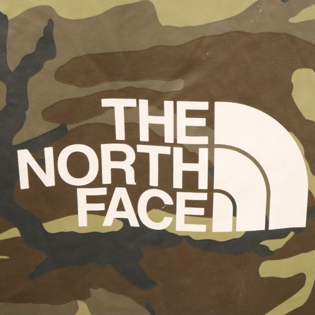 THE NORTH FACE(ザノースフェイス)のTHE NORTH FACE ザノースフェイス Logo Camo Tee ロゴプリント カモフラ クルーネック カットソー 半袖Tシャツ ブラック NT32035 メンズのトップス(Tシャツ/カットソー(半袖/袖なし))の商品写真