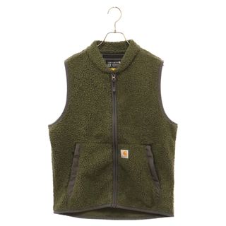 カーハート(carhartt)のCARHARTT カーハート RELAXED FIT FLEECE FULL ZIP VEST フリースベスト カーキ 104995-M(ベスト)