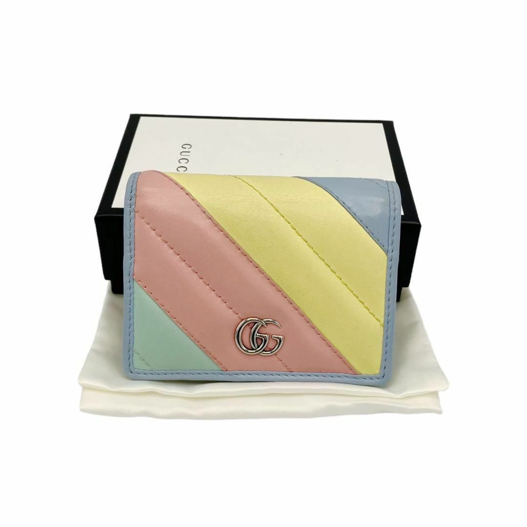 Gucci(グッチ)の⭐️良品⭐️ グッチ GGマーモント 二つ折り財布 キルティング レディースのファッション小物(財布)の商品写真