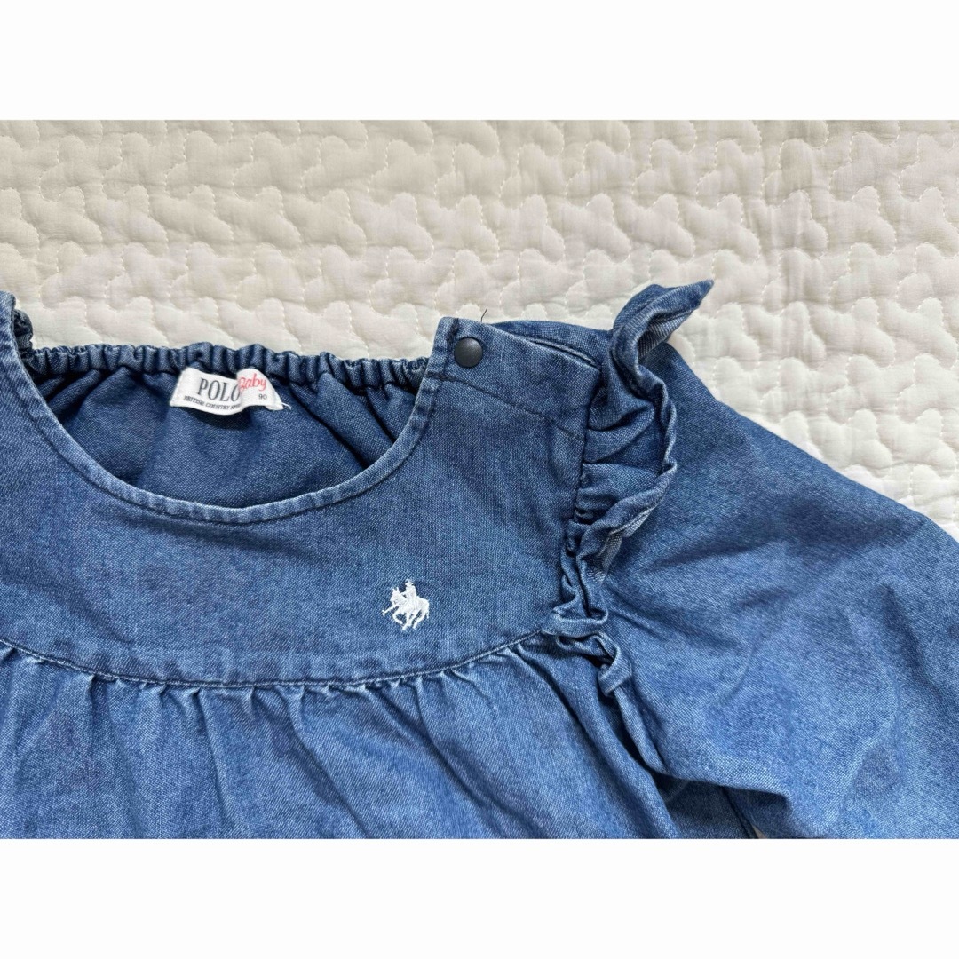 バースデイ(バースデイ)のPOLO Baby　チュニック　90size キッズ/ベビー/マタニティのキッズ服女の子用(90cm~)(Tシャツ/カットソー)の商品写真