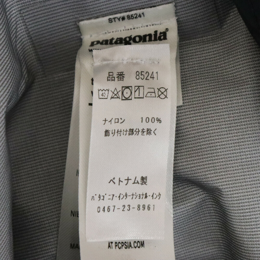 patagonia(パタゴニア)のPATAGONIA パタゴニア TORRENTSHELL 3L RAIN JACKET トレントシェル レイン ジャケット ブラック 85241 メンズのジャケット/アウター(フライトジャケット)の商品写真