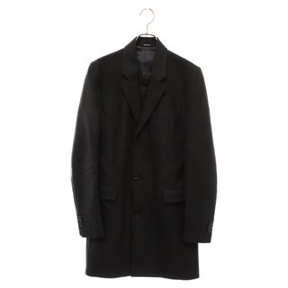 マルタンマルジェラ(Maison Martin Margiela)のMaison Margiela メゾンマルジェラ 14AW 3B ノッチラペル コットン チェスターコート ブラック S50AA0017(フライトジャケット)