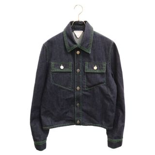 Bottega Veneta - BOTTEGA VENETA ボッテガヴェネタ 3-STITCH EMBROIDERY JACKET ステッチデザイン デニムジャケット インディゴ 671063