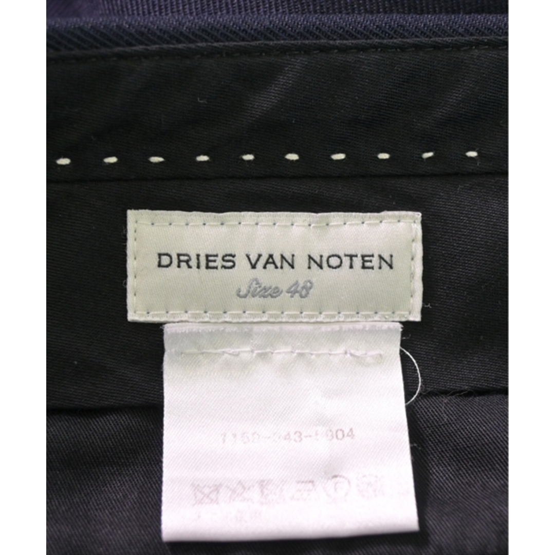 DRIES VAN NOTEN(ドリスヴァンノッテン)のDRIES VAN NOTEN スラックス 48(L位) 紺 【古着】【中古】 メンズのパンツ(スラックス)の商品写真