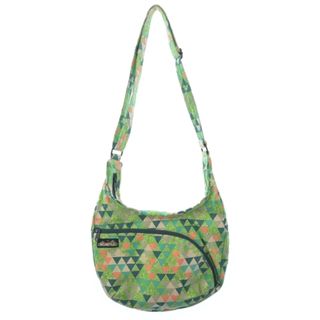 KAVU カブー ショルダーバッグ - 緑等(総柄) 【古着】【中古】