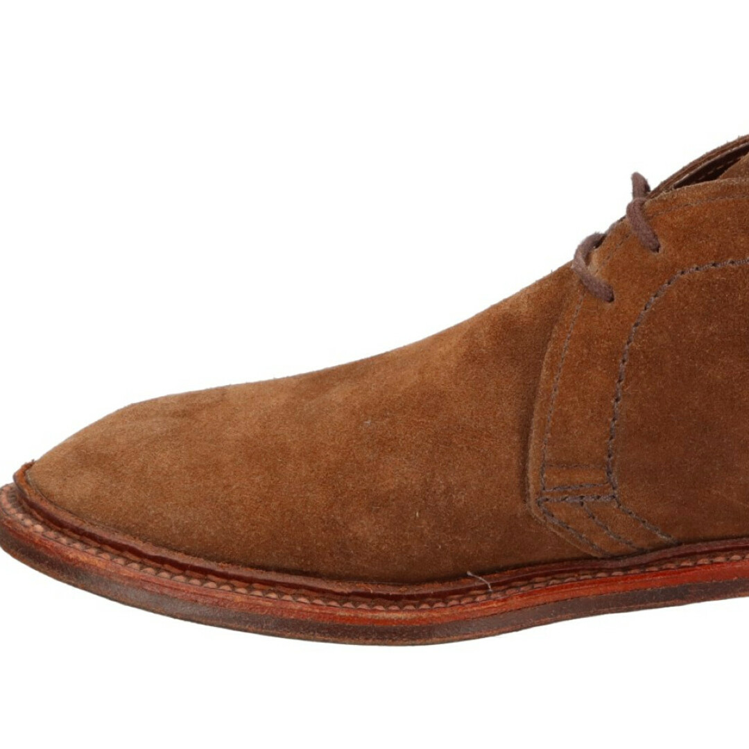 Alden(オールデン)のAlden オールデン #1492 スウェード チャッカブーツ 純正シューツリー付き ブラウン メンズの靴/シューズ(ブーツ)の商品写真
