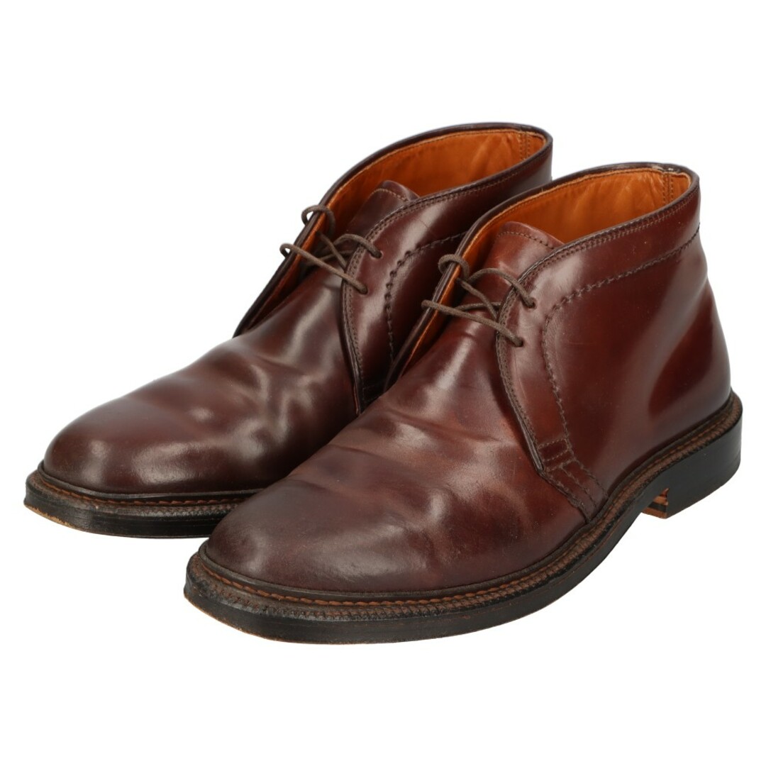 Alden(オールデン)のAlden オールデン #1339 Horween Genuine Shell Cordovan Chukka Boot コードバン チャッカブーツ 純正シューツリー付き バーガンディ メンズの靴/シューズ(ブーツ)の商品写真