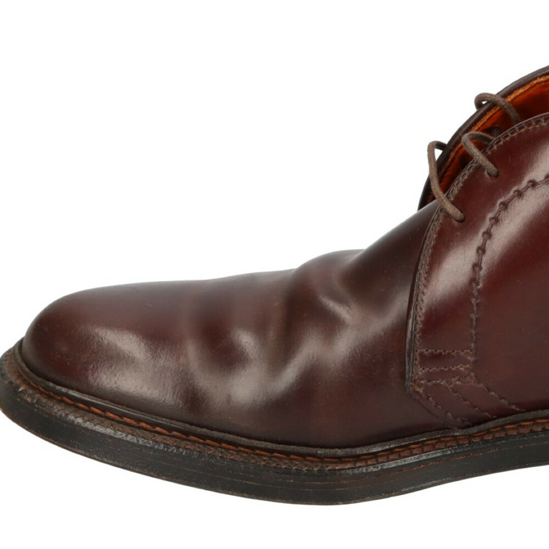 Alden(オールデン)のAlden オールデン #1339 Horween Genuine Shell Cordovan Chukka Boot コードバン チャッカブーツ 純正シューツリー付き バーガンディ メンズの靴/シューズ(ブーツ)の商品写真