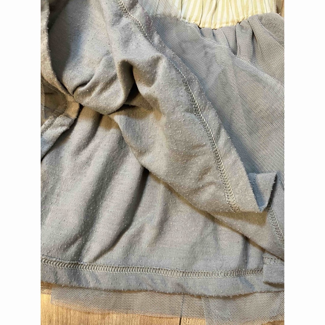 アカチャンホンポ(アカチャンホンポ)の赤ちゃん本舗 パンツ付きスカート puppet house チュールスカート  キッズ/ベビー/マタニティのベビー服(~85cm)(スカート)の商品写真