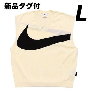 NIKE - ☆新品タグ付☆ ナイキ ビッグスウッシュ　トップス 　ベスト　Lサイズ