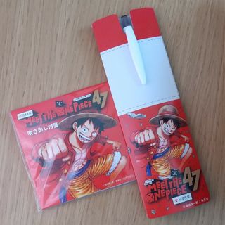 ワンピース(ONE PIECE)の日本生命×ONE PIECE ボールペン 吹き出し付箋(ノベルティグッズ)