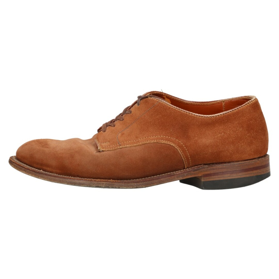 Alden(オールデン)のAlden オールデン #53504 PLAIN TOE SNUFF SUEDE プレーントゥ スウェード レザーシューズ ブラウン メンズの靴/シューズ(ドレス/ビジネス)の商品写真