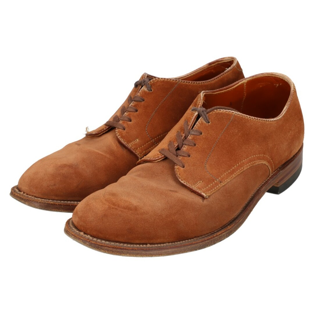 Alden(オールデン)のAlden オールデン #53504 PLAIN TOE SNUFF SUEDE プレーントゥ スウェード レザーシューズ ブラウン メンズの靴/シューズ(ドレス/ビジネス)の商品写真