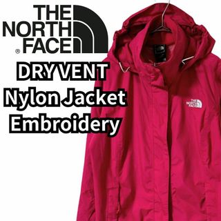 ザノースフェイス(THE NORTH FACE)のザノースフェイス　ドライベント　ナイロンジャケット　マウンテンパーカー　M 刺繍(ナイロンジャケット)