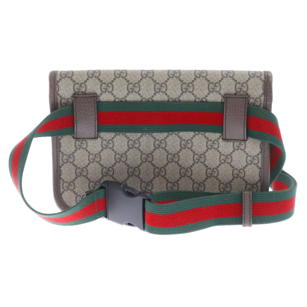 Gucci(グッチ)のGUCCI グッチ GGスプリーム ネオヴィンテージ シェリーライン PVC レザーボディバッグ ショルダーバッグベージュ 498980 493075 メンズのバッグ(ショルダーバッグ)の商品写真