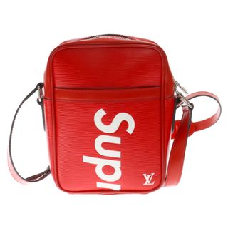 シュプリーム(Supreme)のSUPREME シュプリーム 17AW DANUBE PM SHOULDER BAG ダヌーブPM ショルダーバッグ レッド M53417(ショルダーバッグ)