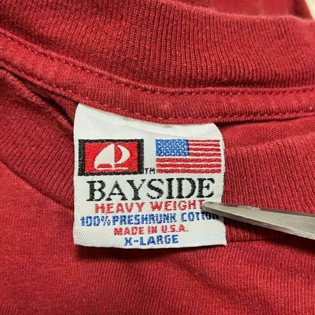 BAY SIDE(ベイサイド)のh22 US古着　BAYSIDE　半袖Tシャツ　MACHINISTS　企業ロゴ メンズのトップス(Tシャツ/カットソー(半袖/袖なし))の商品写真