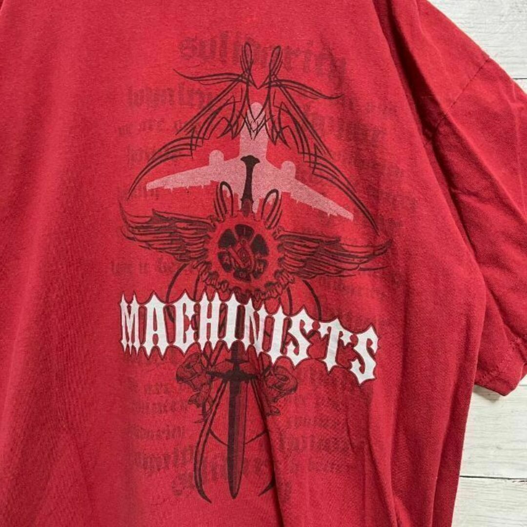 BAY SIDE(ベイサイド)のh22 US古着　BAYSIDE　半袖Tシャツ　MACHINISTS　企業ロゴ メンズのトップス(Tシャツ/カットソー(半袖/袖なし))の商品写真