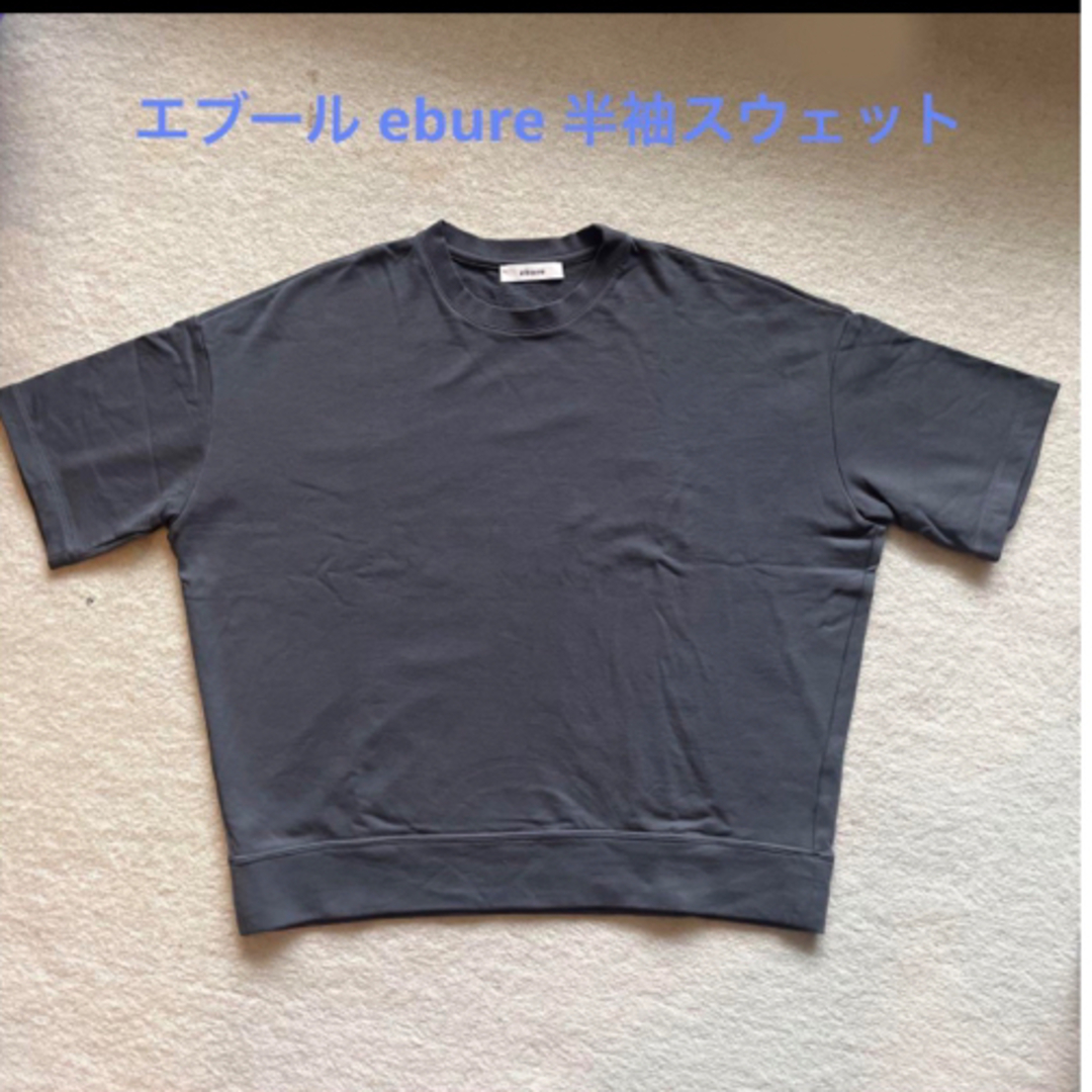 ebure(エブール)のエブール ebure 半袖　スウェット　綺麗です^_^ レディースのトップス(カットソー(半袖/袖なし))の商品写真