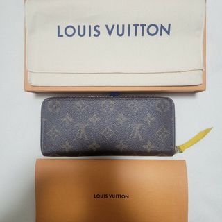 ルイヴィトン(LOUIS VUITTON)のルイヴィトン ポルトフォイユ・クレマンス ミモザ 百貨店にて購入(財布)