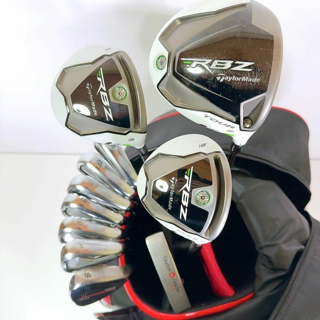 TaylorMade(テーラーメイド)の1933 【豪華フルセット】 テーラーメイド RBZ メンズゴルフクラブセット スポーツ/アウトドアのゴルフ(クラブ)の商品写真