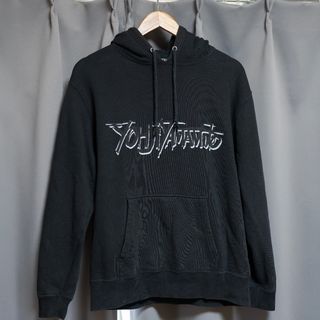 グラウンドワイ(Ground Y)のGroundY Yohji Yamamoto ロゴ パーカー サイズ2(パーカー)