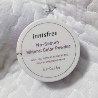 イニスフリー(Innisfree)のイニスフリー innisfree ノーセバム ミネラルカラーパウダー バイオレッ(フェイスパウダー)