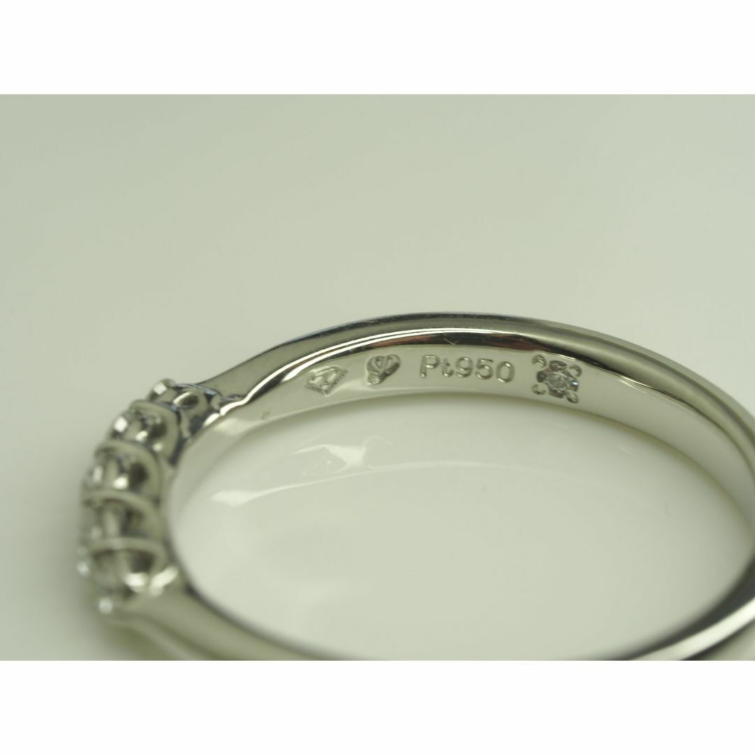 ◆アイプリモ　可愛い極上良質天然ダイヤモンドリング　指輪　Pt950 レディースのアクセサリー(リング(指輪))の商品写真