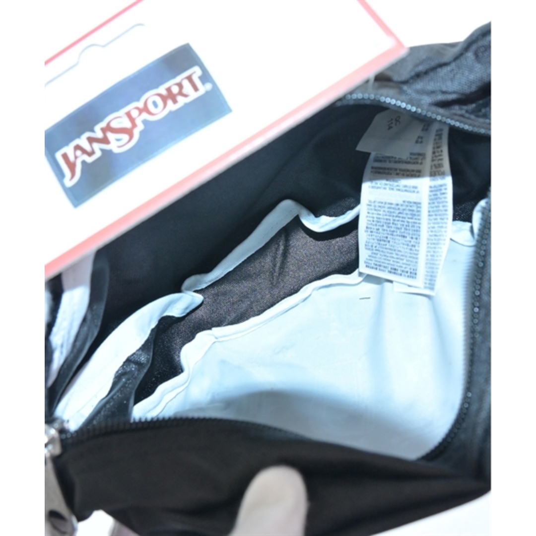 JANSPORT(ジャンスポーツ)のJANSPORT ジャンスポーツ ショルダーバッグ - 黒 【古着】【中古】 メンズのバッグ(ショルダーバッグ)の商品写真