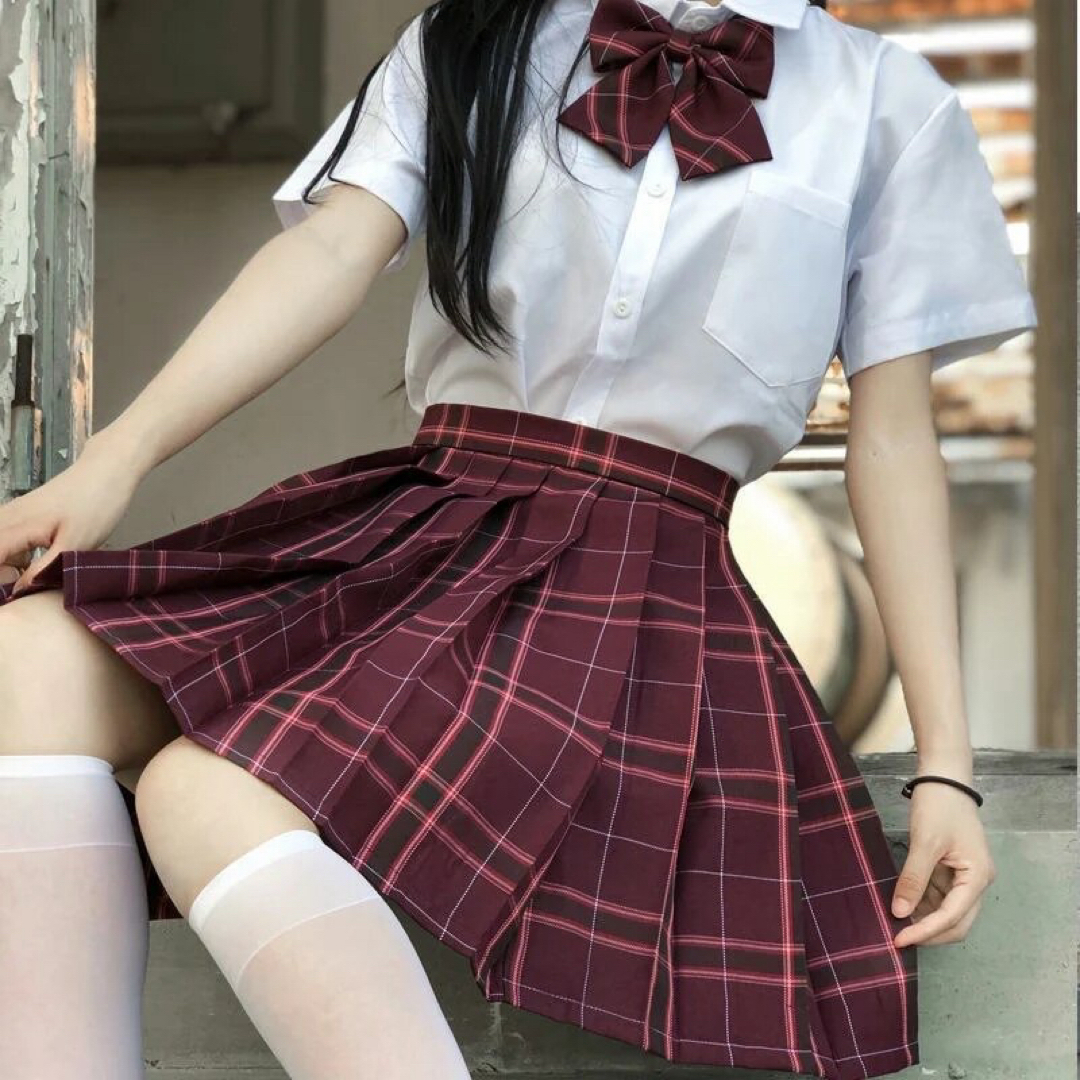 新品未使用 制服 3点セット コスプレ レディース 大きいサイズ 3l 上下 エンタメ/ホビーの同人誌(コスプレ)の商品写真