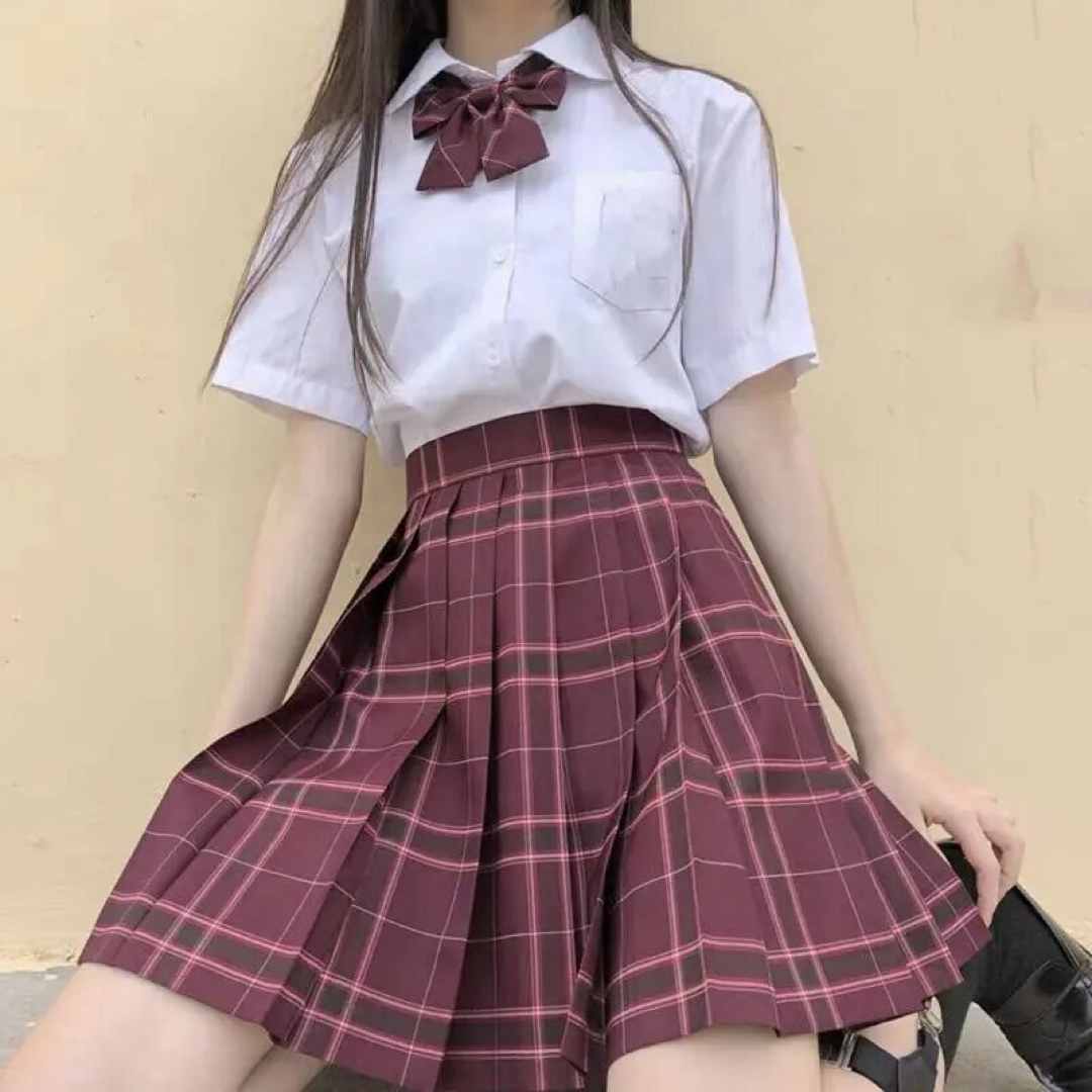 新品未使用 制服 3点セット コスプレ レディース 大きいサイズ 3l 上下 エンタメ/ホビーの同人誌(コスプレ)の商品写真