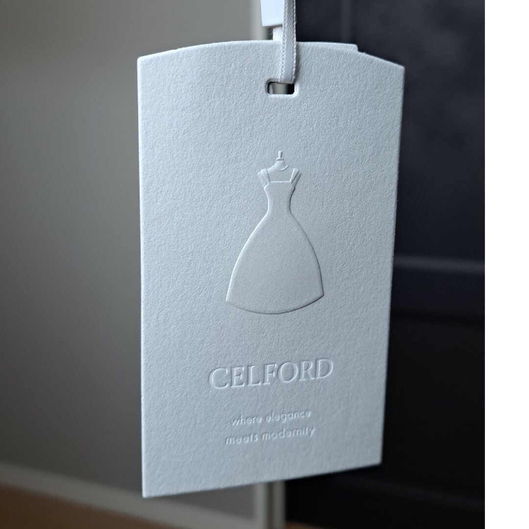 CELFORD(セルフォード)の【新品】CELFORDペプラムハーフスリーブツイードジャケット レディースのジャケット/アウター(その他)の商品写真