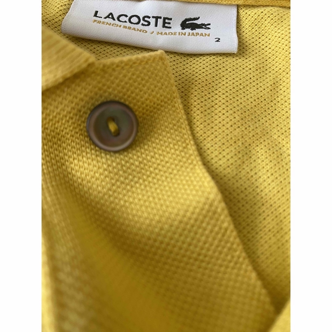 LACOSTE(ラコステ)のLACOSTE ラコステ   ポロシャツ  メンズ　日本製　2 メンズのトップス(ポロシャツ)の商品写真