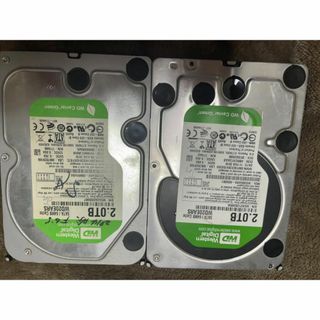 ウェスタンデジタル(Western Digital)のWD Western digital 3.5インチ HDD 2TB 2台 4TB(PCパーツ)