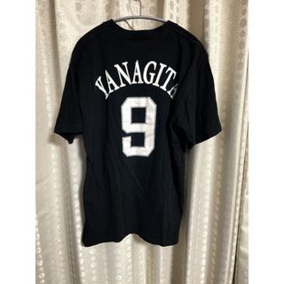 マジェスティック(Majestic)の 福岡ソフトバンクホークス 柳田悠岐 Tシャツ Lサイズ ブラック(応援グッズ)