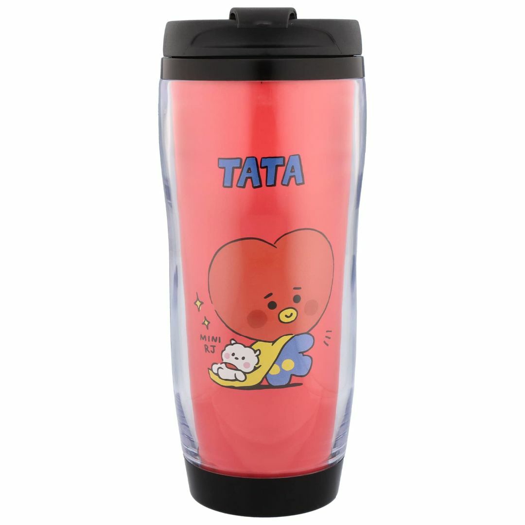 BT21 公式 グッズ タンブラー ふた付き 350ml TATA タタ お返し その他のその他(その他)の商品写真