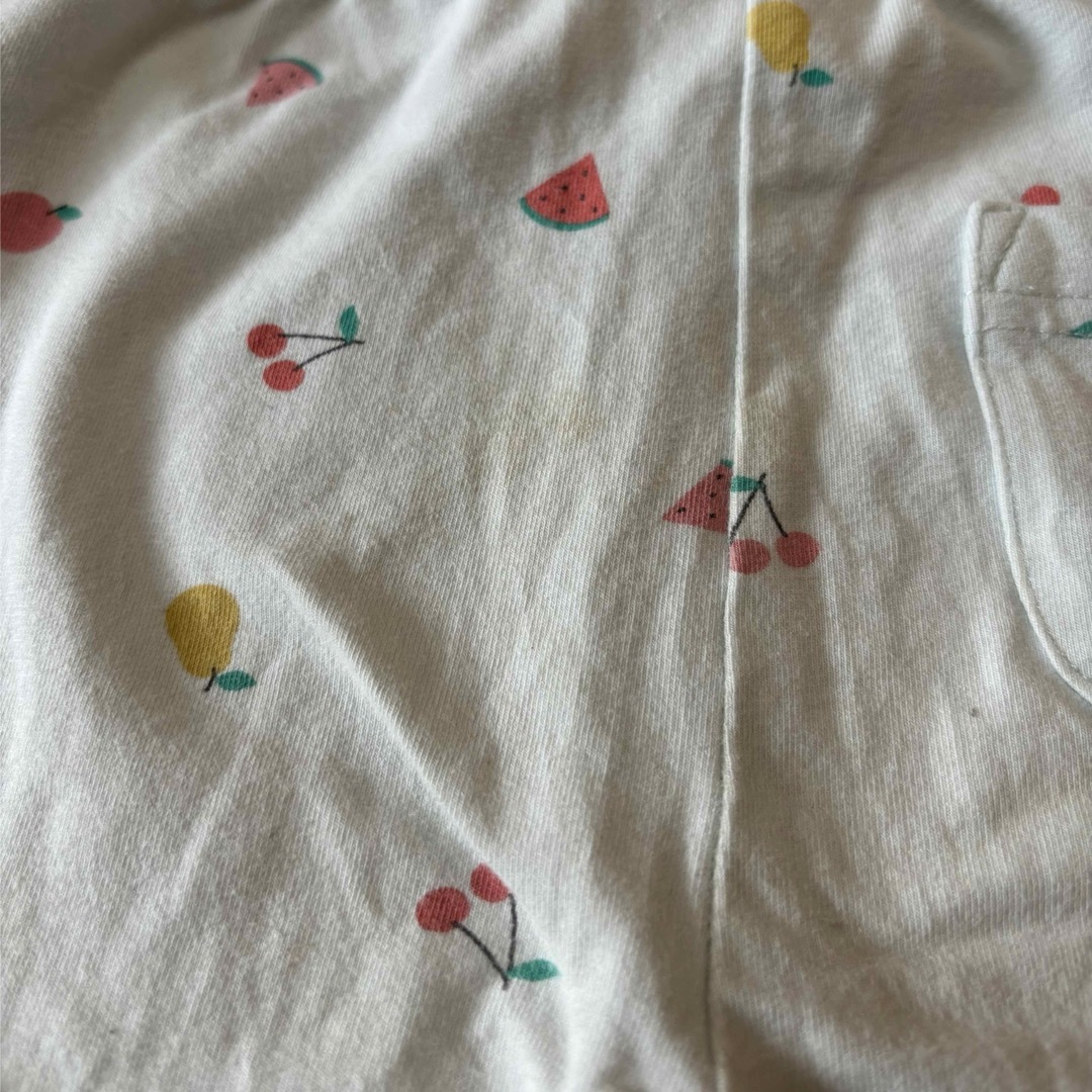 スパッツ 2枚セット 100 キッズ/ベビー/マタニティのキッズ服女の子用(90cm~)(パンツ/スパッツ)の商品写真