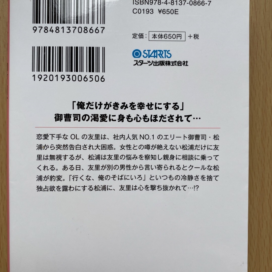 ベリーズ文庫　４-Ｇ エンタメ/ホビーの本(文学/小説)の商品写真