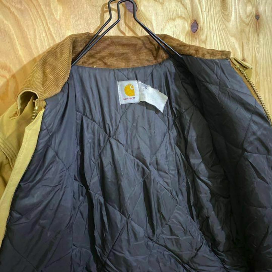 カーハート ダックジャケット ベージュ ビッグサイズ US古着 ブルゾン メンズ メンズのジャケット/アウター(ブルゾン)の商品写真