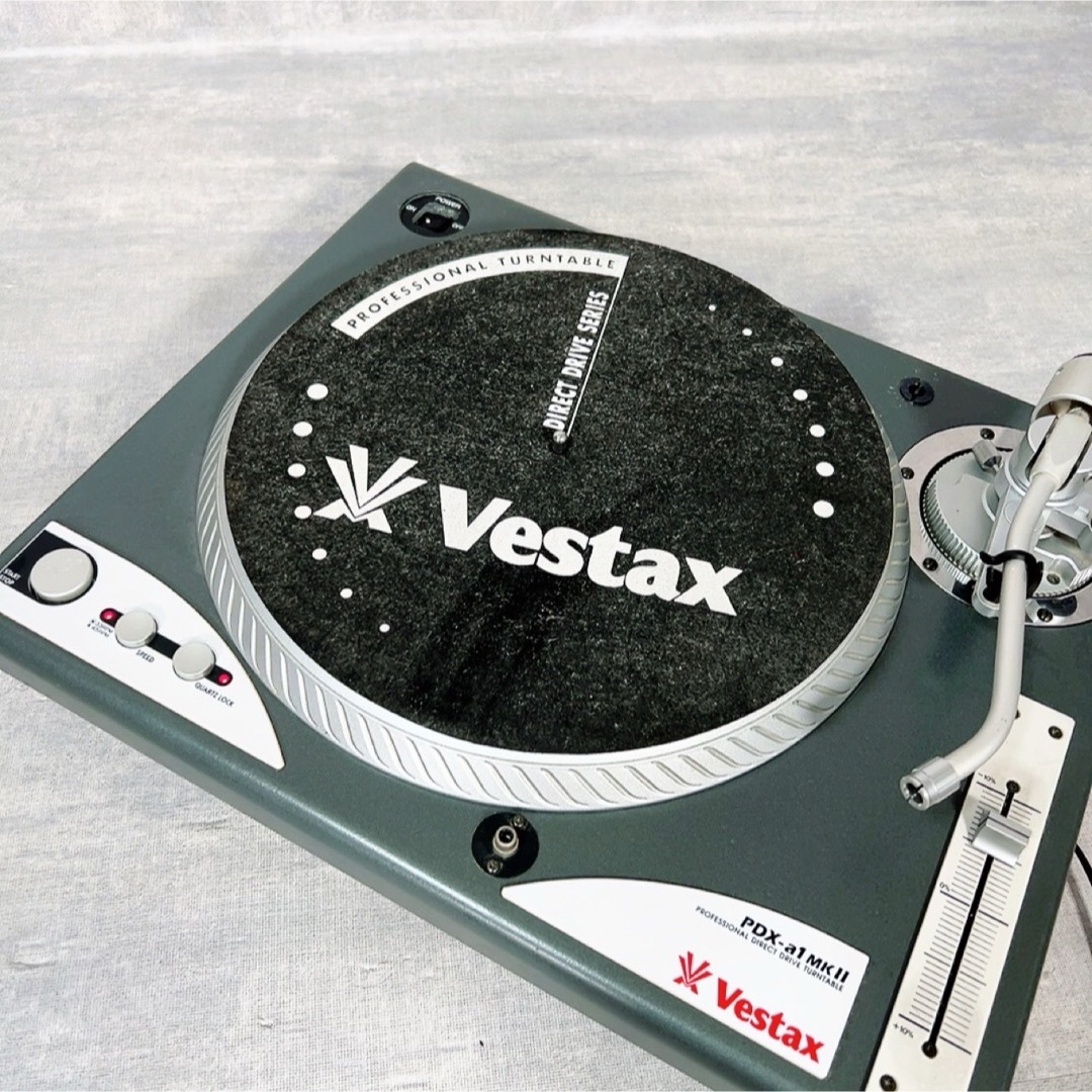 Vestax(ベスタクス)のZ028 Vestax PDX-a1 MK2 ターンテーブル レコードプレーヤー 楽器のDJ機器(ターンテーブル)の商品写真