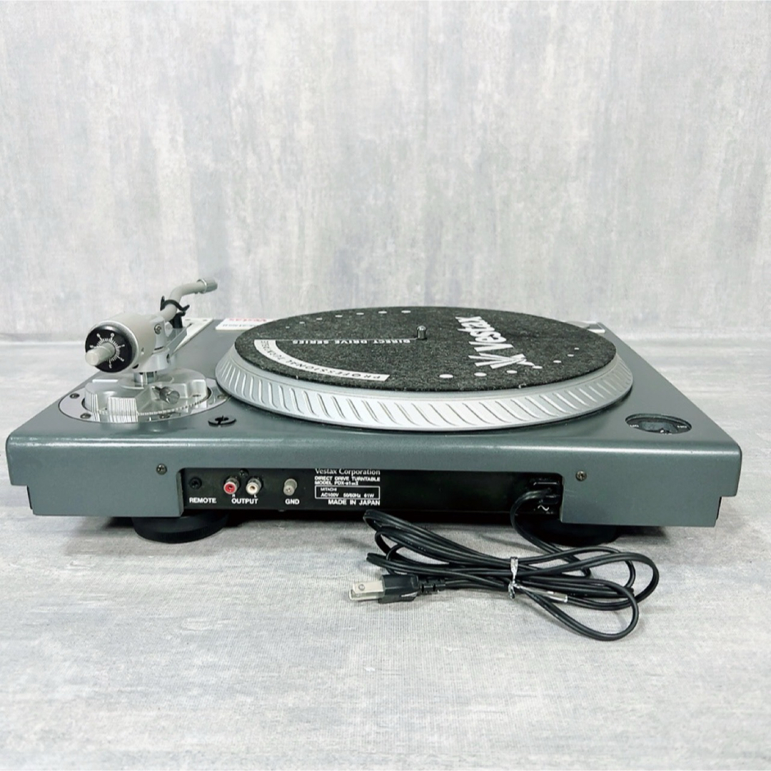 Vestax(ベスタクス)のZ028 Vestax PDX-a1 MK2 ターンテーブル レコードプレーヤー 楽器のDJ機器(ターンテーブル)の商品写真
